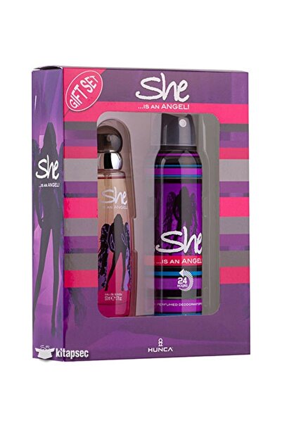 She Is An Angel Edt 50 Ml Kadın Parfüm 150 Ml Deodorant 006521