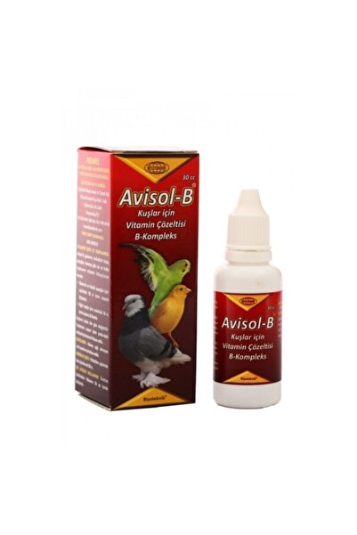 Biyoteknik Avisol B Kuşlar Için Vitamin Çözeltisi B Kompleks 30 Cc