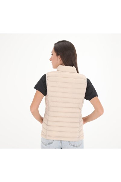 lumberjack 101044542-ekru 1w Sn34 Basıc Vest 1pr Kadın