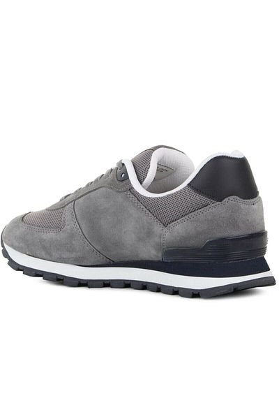 Hammer Jack Comfortable Unisex Lifestyle Sneaker Sports Shoes Genuine Leather Gray Peru 19250