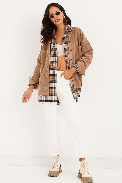Cool & Sexy Jacke - Braun - Regular Fit