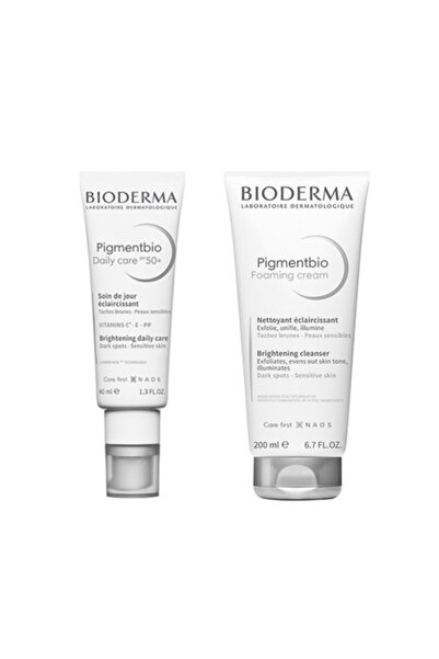 Bioderma Pigmentbio Leke Serisi Gündüz Kremi + Temizleme Jeli Boy
