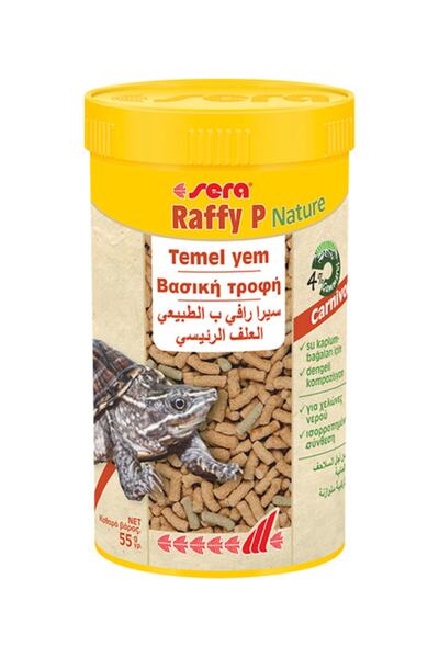 SERA Raffy P Kaplumbağa Yemi 250ml (50gr)