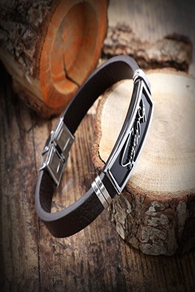 axexuar Ataturk Signed Men's/Women's Steel Bracelet Non Tarnish, Stainless, Adjustable