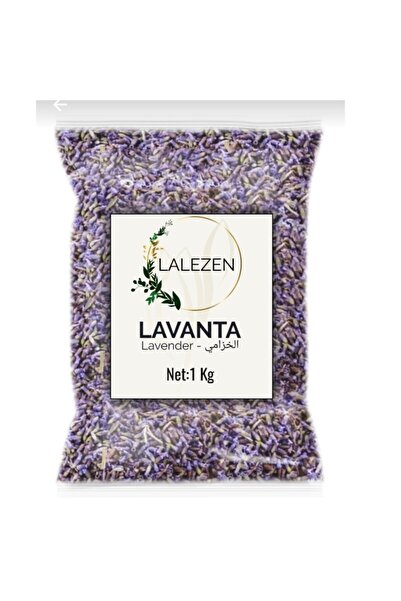 LALEZEN Lavanta Kurusu 1kg Kuru Lavanta - Lavender