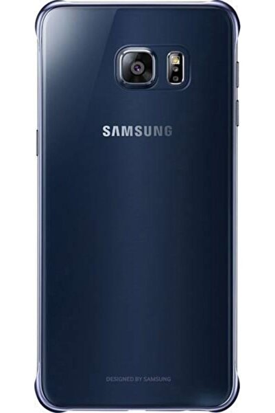 Samsung Galaxy S6 Edge+ Plus Clear Cover Uyumlu Kılıf Siyah Ef-qg928cbegww
