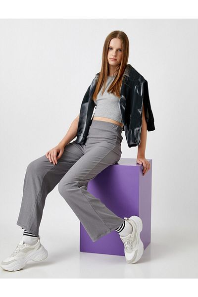 Koton Wide Leg Trousers