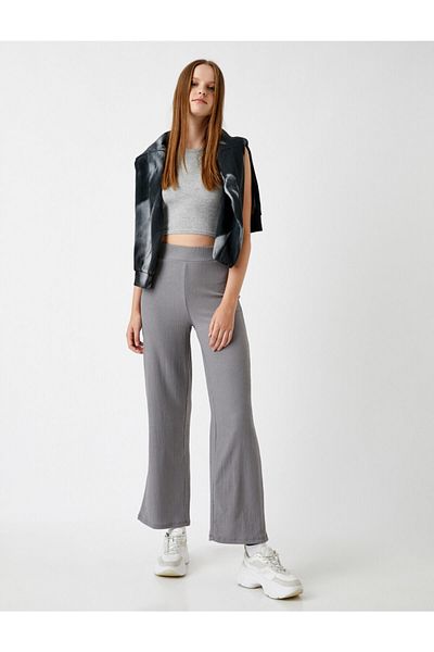 Koton Wide Leg Trousers