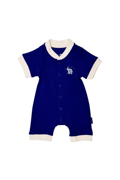 Woolnat Merino Wool Elephant Themed Bodysuit