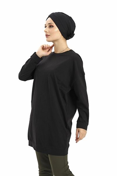 ModaPlaza Women's Bis. Collar U.Sleeve Tunic 111Byk02003