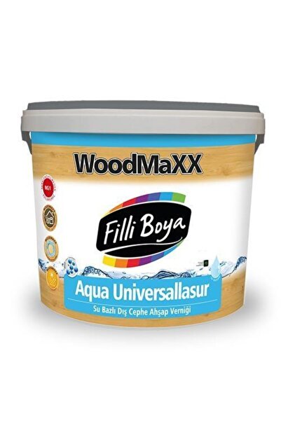Filli Boya Filli Aqua Universallasur Subaz Dış Cephe Ahşap Verniği 2.5 Lt