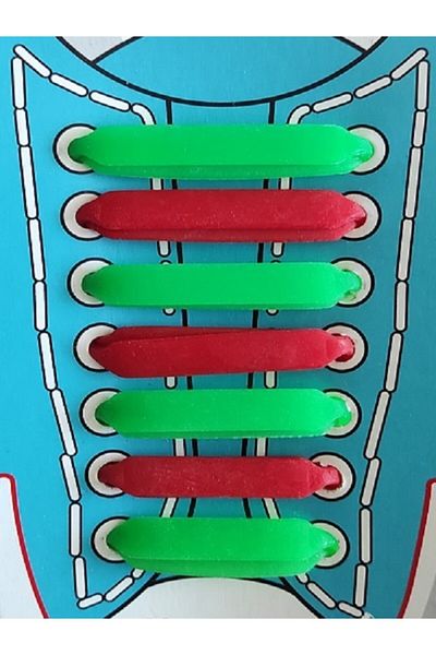 CMT Sports Shoelace Silicone Tie Suitable for All Numbers