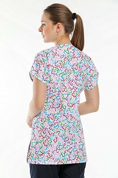 Trendform Jersey Top Small Heart Patterned