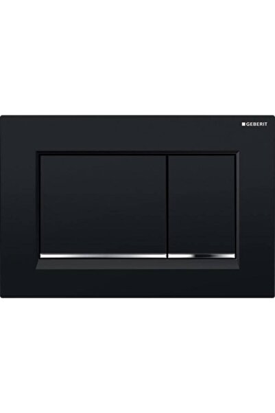 Geberit Sıgma Kumanda Kapağı Siyah Parlak Krom Siyah 115.883.km.1