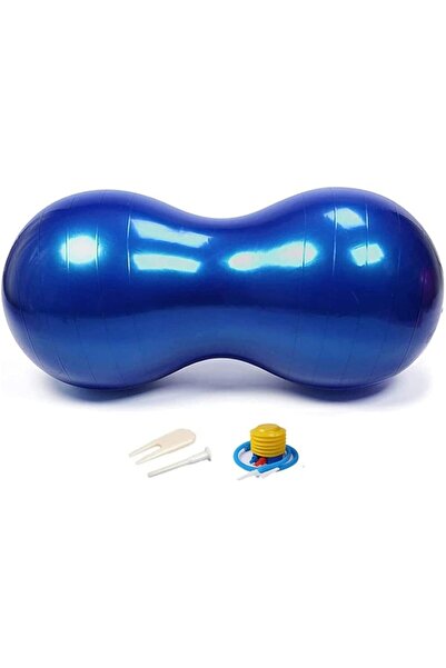 Clifton Fıstık Şeklinde 90 Cm X 45 Cm Kırmızı Pilates Topu ( Mavi )