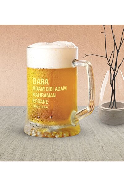 Bk Gift Babalar Gününe Özel Baba Bira Bardağı - 2