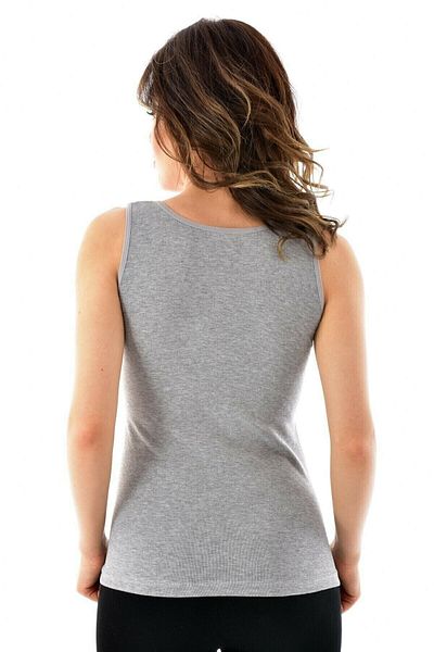 Tutku Tricou pentru femei, 4 piese, cu bretele gri