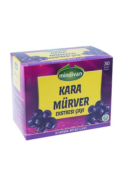 Mindivan Black Elderberry Tea Set of 30