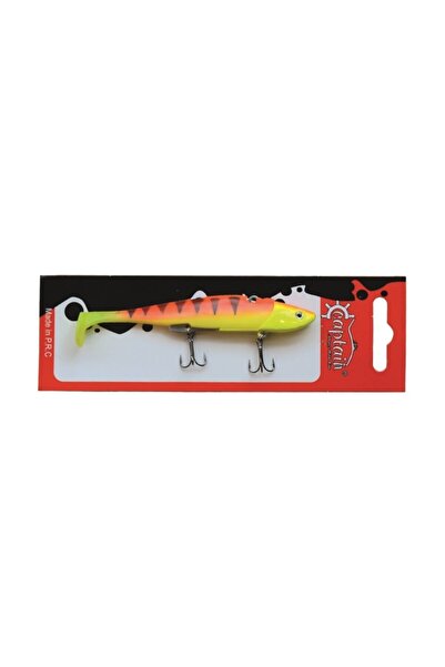 CAPTAIN 3532 Fukima Soft 11cm Levrek Silikonu Suni Balık 02