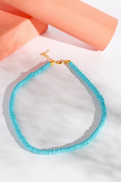 Artikel الفيروز فيمو حبة قلادة، قلادة المختنق