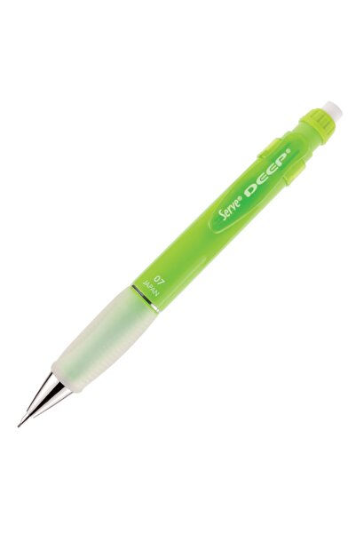 Serve Deep Versatil Kalem Mekanik Kurşun Kalem 0.7 Mm Metalik Yeşil (12 Li Pa...