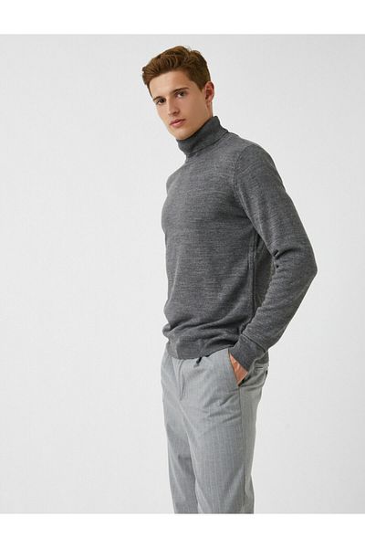 Koton Turtleneck Sweater Basic