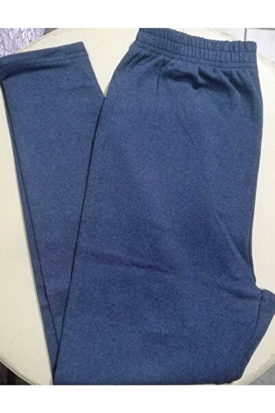 şalvarcı Unisex Indigo Uzun Soğuk Geçirmeyen Kışlık Alt Içlik