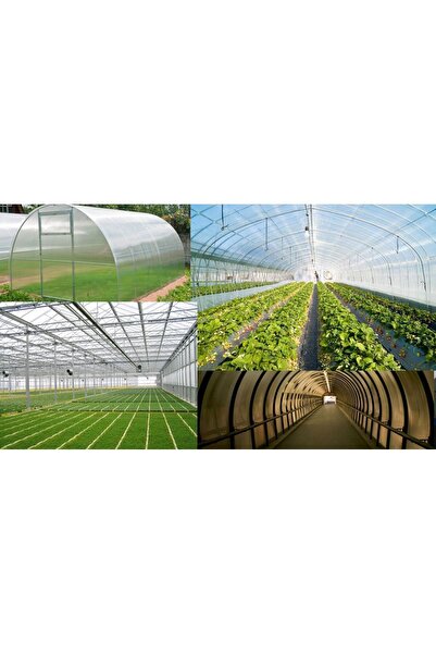 Sepaş 4 X 5 Metre Naylon Branda Şeffaf Sera Naylonu 140 Micron