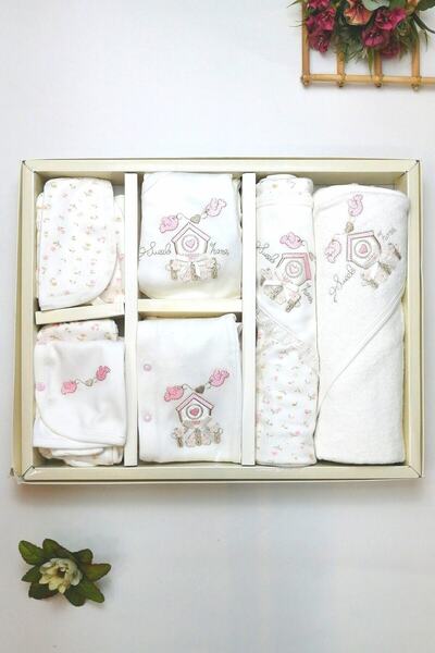 Baby Pino Kız Nakışlı 20'li Hastane Çıkışı Seti