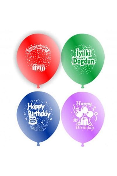 Vatan Balloon Happy Birthday (Pack of 100) Vt917