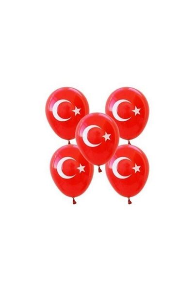 Vatan Balloon Crescent and Star Printed (Pack of 100) Vt906