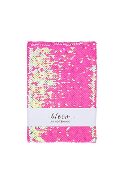 Pyrus Pink Sequin Notebook A5