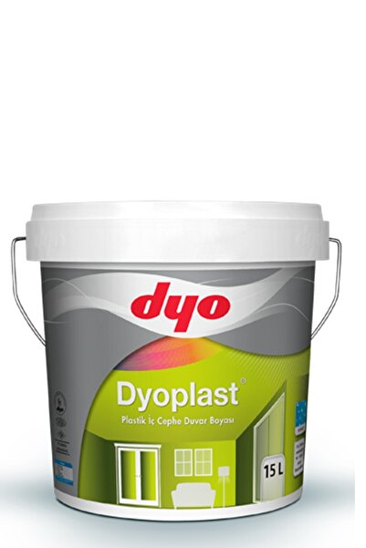 Dyo Plast Plastik Iç Cephe Duvar Boyası 0001 Beyaz 15 Lt