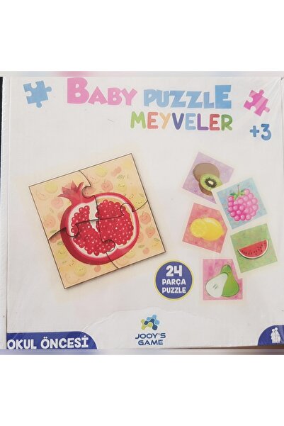 Baby Puzzle Meyveler 3 Yaş 24 Parça