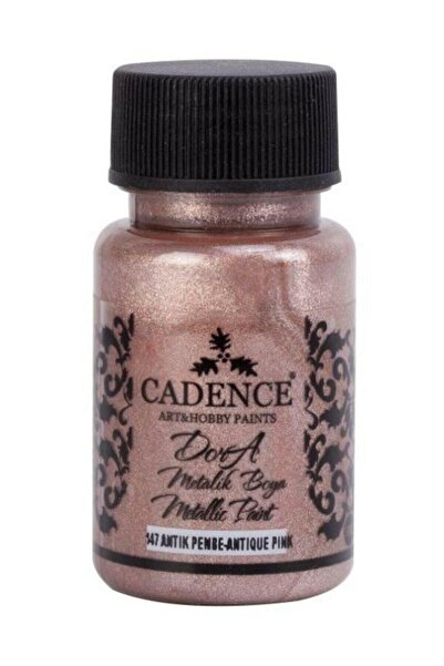 Cadence Dora Metalik Boya 50 ml 147 Antik Pembe
