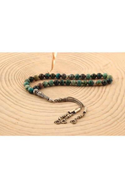 OSMANLI DEĞERLİ TAŞ Sertifikalı Krizokol Doğal Taş Tesbih