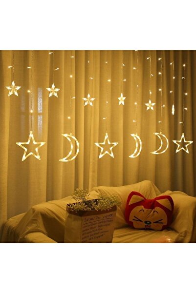 SULED Sl-1066 Ay Yıldız Perde Led 8 Fonksiyonlu Pl-ay-3g