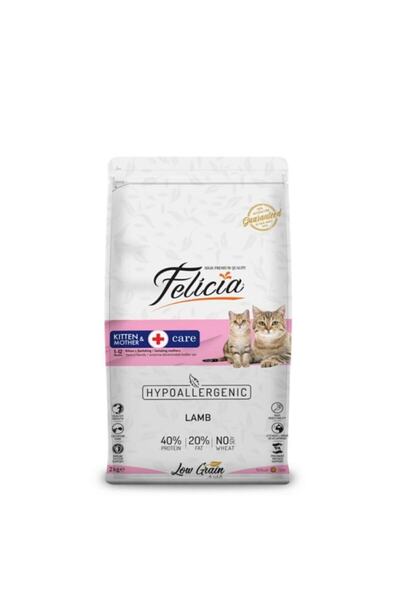 Felicia Original Kitten & Mother Az Tahıllı Hypoallergenic Kuzu Etli Anne Ve ...