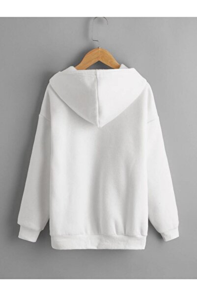 Relax family xf Біла оверсайз-футболка з принтом Moon