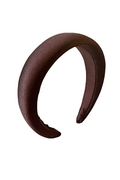 CSR AKSESUAR Coroană maro strălucitoare umplută ușor