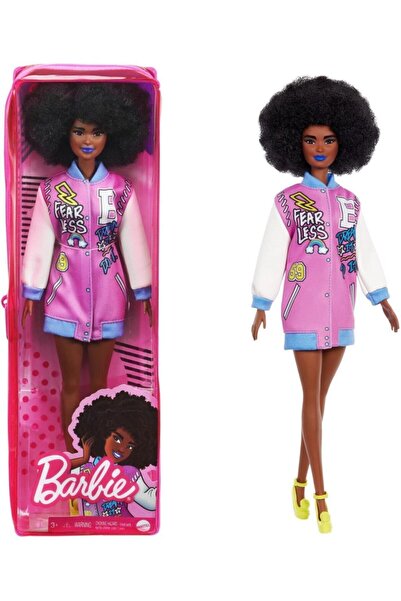 Barbie Fashıon Tas büyüleyici Parti Bebekleri Esmer Kıvırcık Saçlı