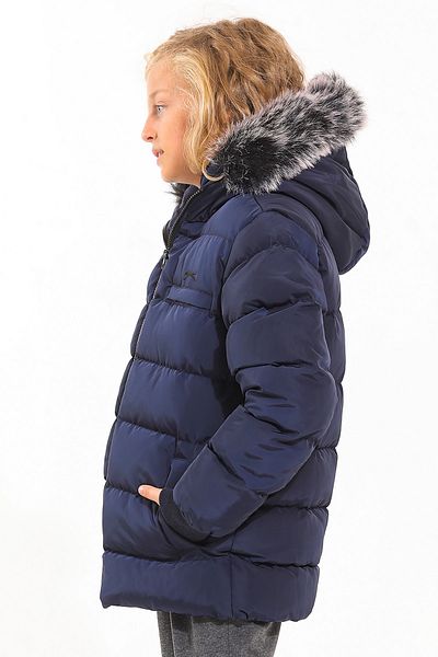 Slazenger Jachetă și palton Calisto pentru băiat, bleumarin