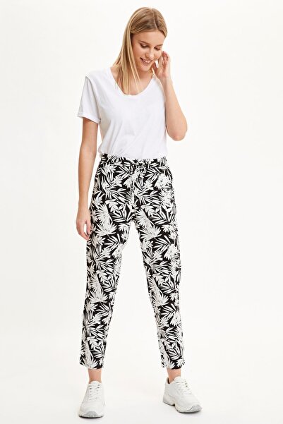 DeFacto Pantaloni din viscoză Jogger Fit Standard