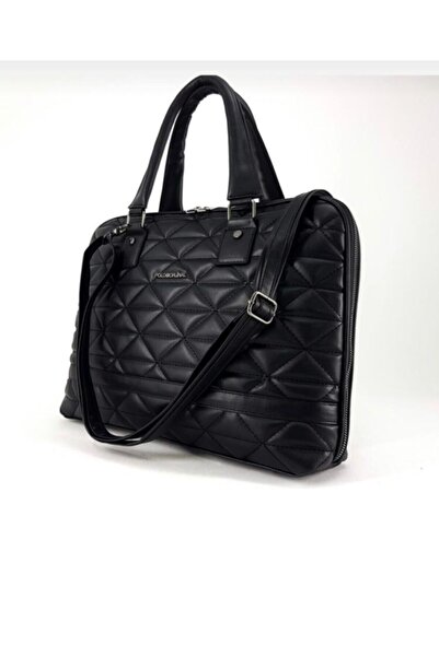 ATABEY ÇANTA كمبيوتر محمول وحقيبة عمل مبطنة مقاس 15.6 بوصة للنساء