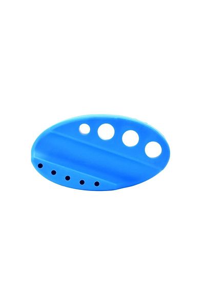 Fougera Blue Permanent Makeup Crucible Stand Silicone Rubber Paint Container