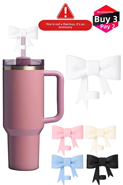 Kelira Thermos Pipette Accessory Bow 2 Pieces Mixed Colors You Can Order According to Your Request Inquiry