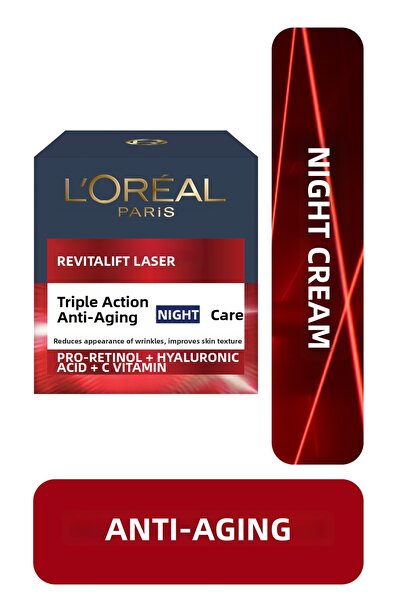 L'Oreal Paris L'oréal Paris Revitalift Laser x3 Intensive Anti-Aging Night Care Cream