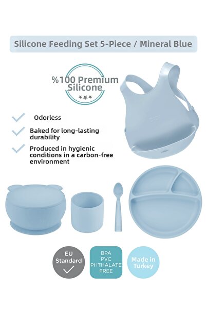 OiOi مجموعة Mineral Teşzir Blue مكونة من 5 قطع