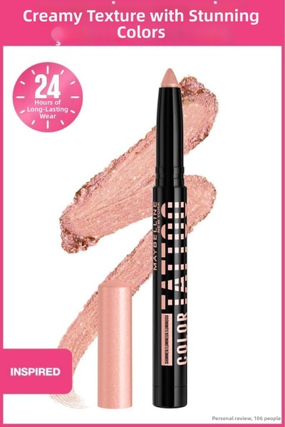 Maybelline New York قلم تاتو ملون للعين يدوم 24 ساعة - مستوحى