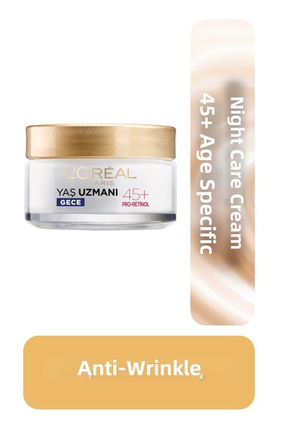 L'Oreal Paris L'oréal Paris Age Expert 40+ Cremă de noapte fermitate antirid ...